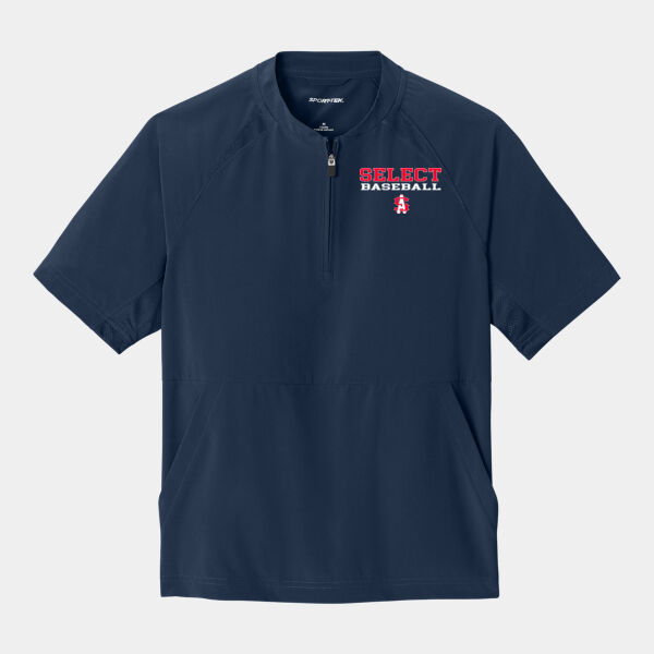 Navy Youth Cage Jacket with AS logo Thumbnail