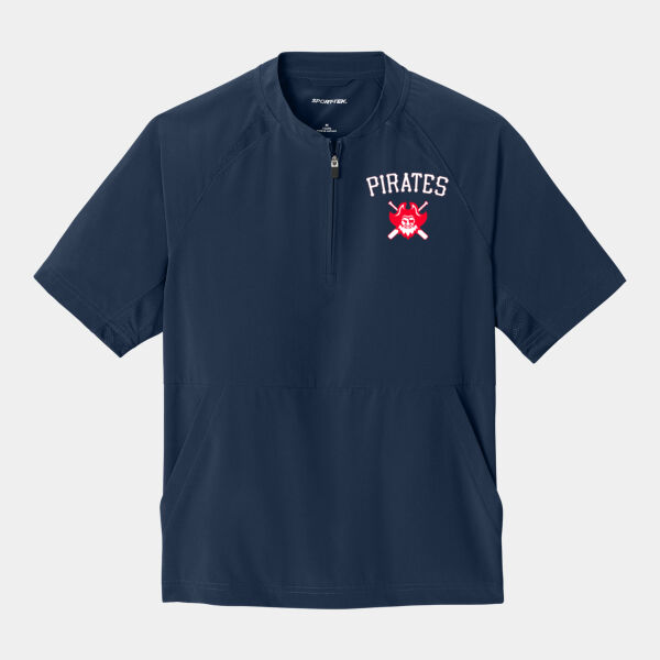 Navy Youth Cage Jacket with Pirates logo Thumbnail
